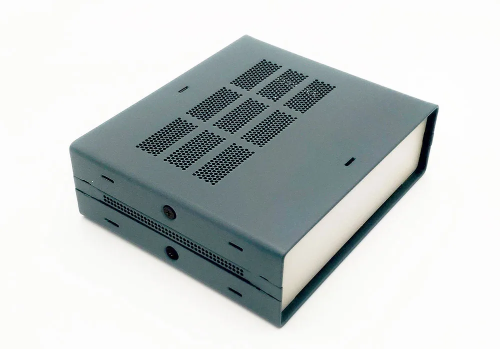 Cheval Electronic Enclosure Co.,Ltd Cheval Electronic Enclosure Co.,Ltd SA-SERIES 1.5U 65 x 178 x 203 mm Slate Grey electrical box — product photo