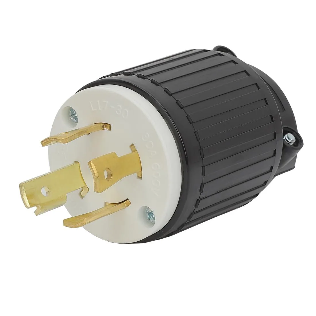 LORDWORLD LORDWORLD NEMA L17-30P 30A 600V Locking Plug 3-Pole 4-Wire Grounding — product photo