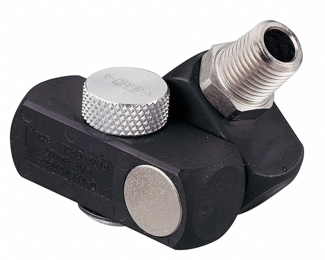 Dynabrade Products Dynabrade Products Swivel Air Line Connector 2.5 in Black — product photo