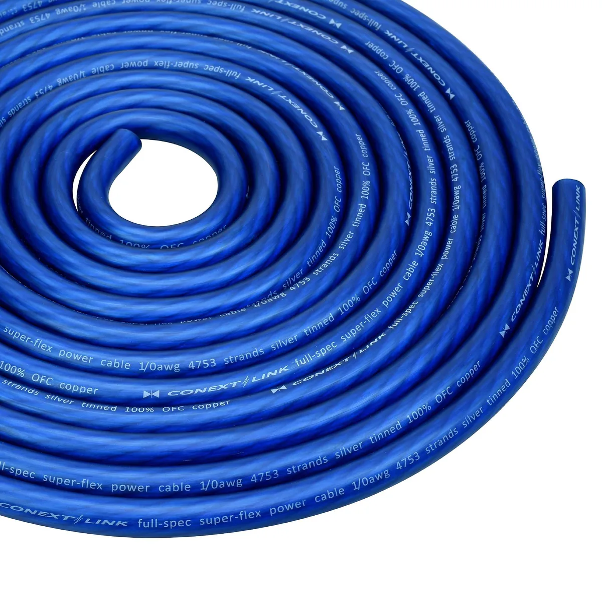 Adafruit Adafruit 2 in 1 Accessory 1/0 AWG Frost Blue OFC Copper Cable — product photo