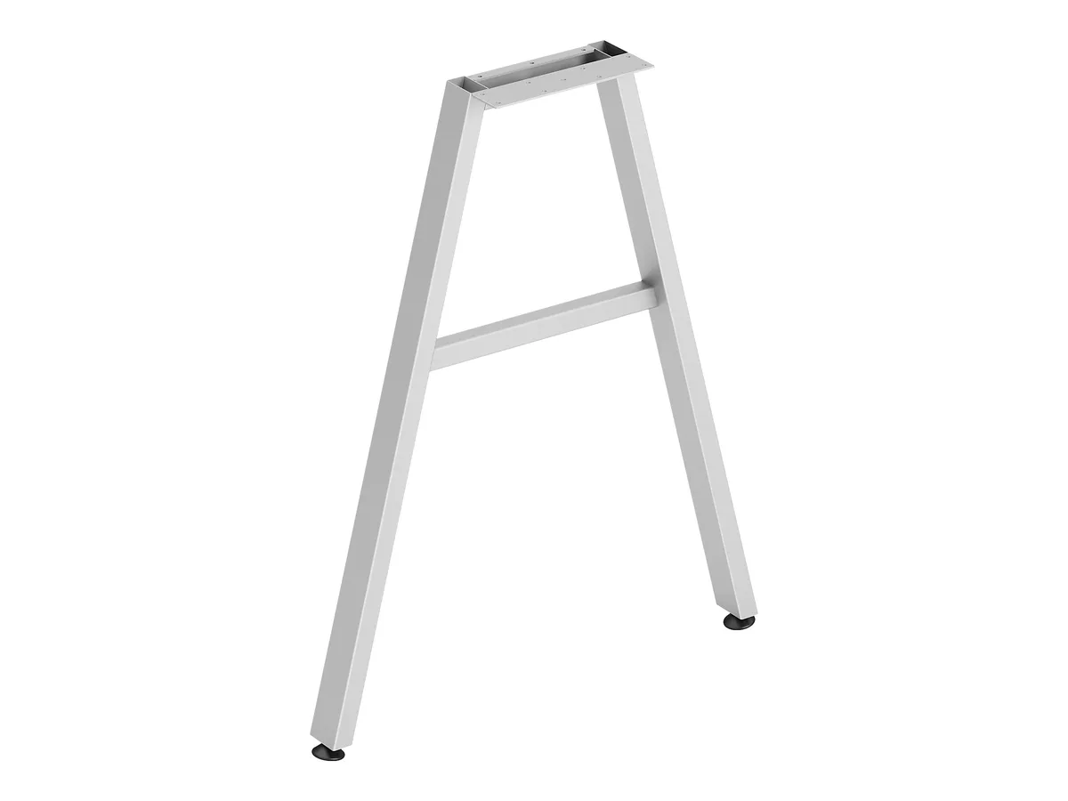 HON HON HONLPLLEG24ASVR 24" A-leg desk base silver 23.58"W 27.54"H office furniture — product photo