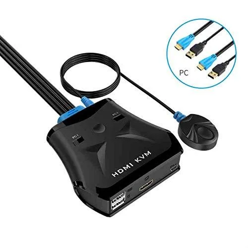 NShi NShi 2 Port HDMI USB KVM Switch MT-201HL — product photo