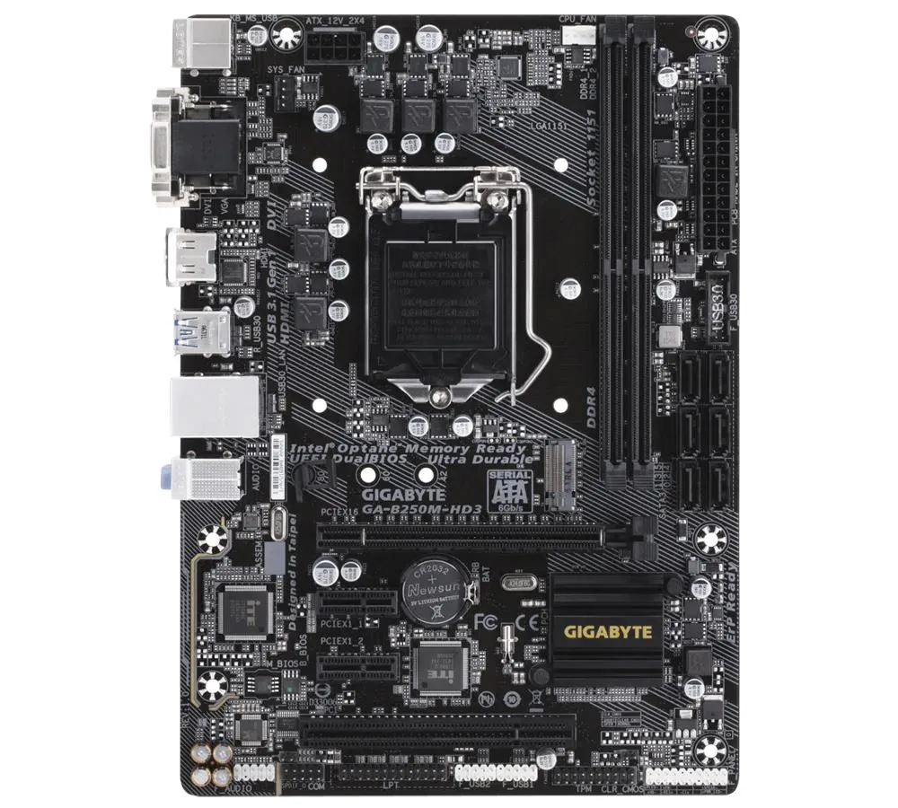 GIGABYTE GIGABYTE GA-B250M-HD3 Intel motherboard — product photo