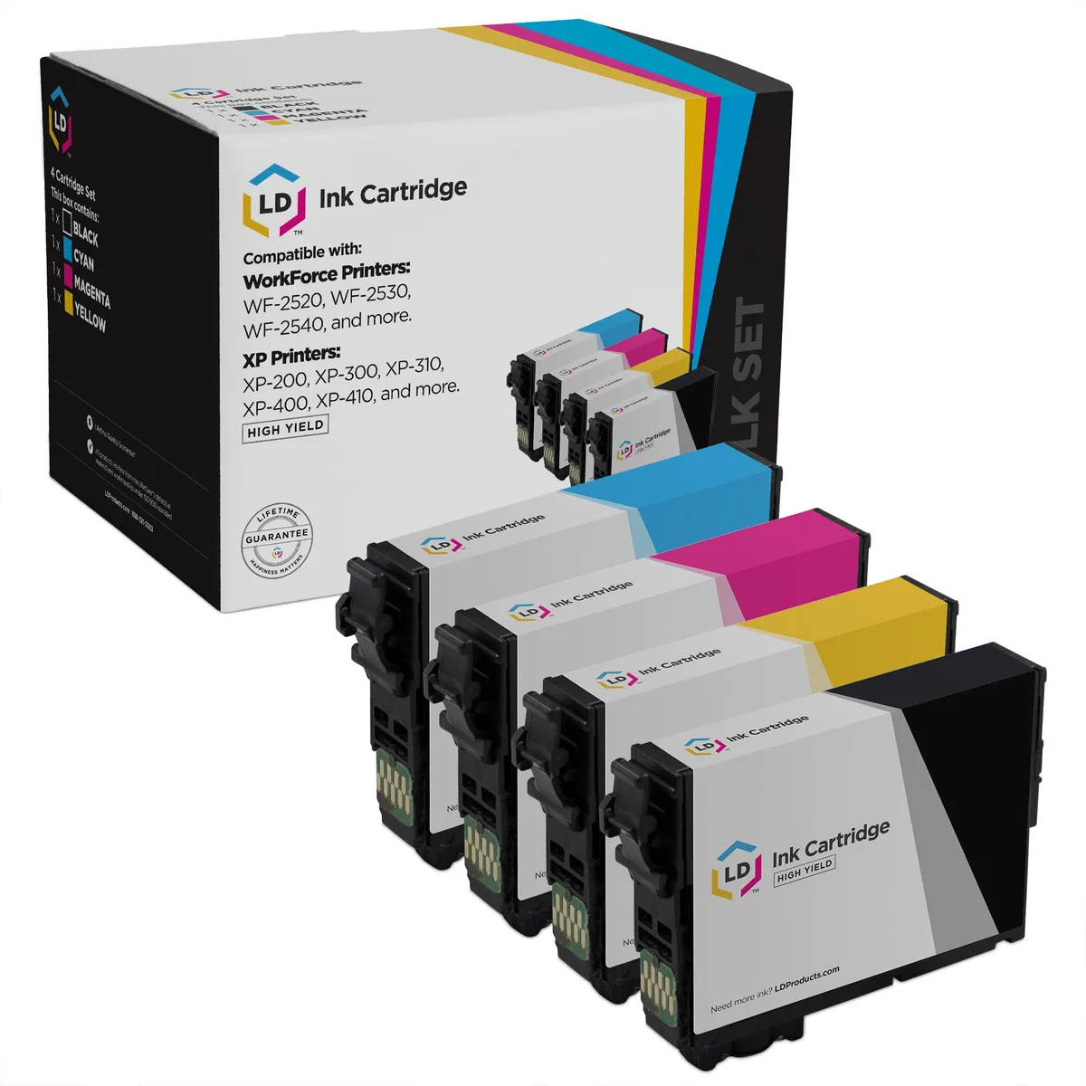 LD Products LD Products Epson 200XL Remanufactured Ink Cartridge 4-Pack — product photo