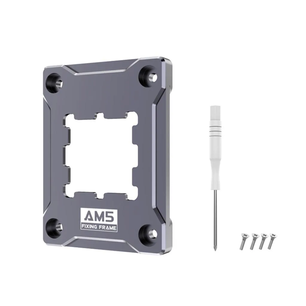 Yoetaun Yoetaun AM5 CPU Contact Frame Anti-Bend Buckle Black 75x56x7.5mm — product photo