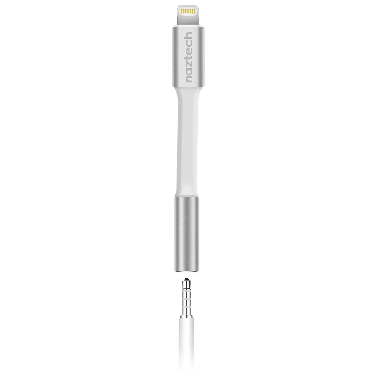 Naztech Naztech MFi Lightning to 3.5mm Adapter 14647 White — product photo
