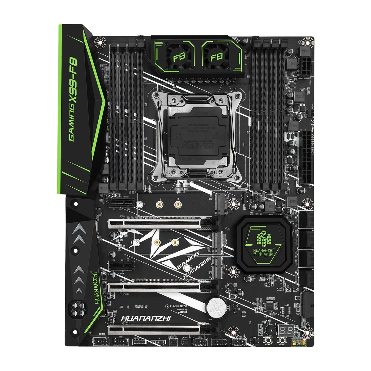 YINGHUA YINGHUA X99 F8 server motherboard DDR4 3200 NVME USB 3.0 — product photo