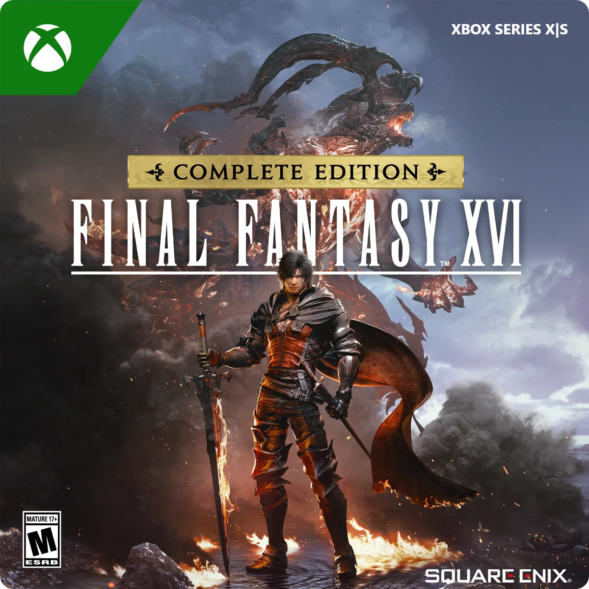 SQUARE ENIX USA SQUARE ENIX USA EP2-19820 Final Fantasy XVI Complete Edition downloadable game — product photo