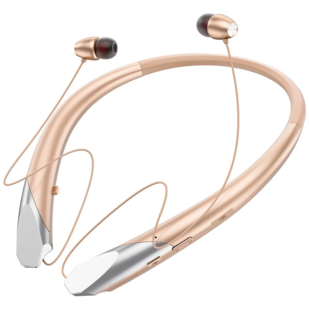  ZIQOPGD HX911 Neckband Bluetooth Headphones Rose — product photo