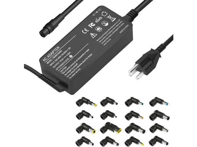 LORDWORLD LORDWORLD 90W Universal Laptop Charger 16 Tips 15-20V — product photo