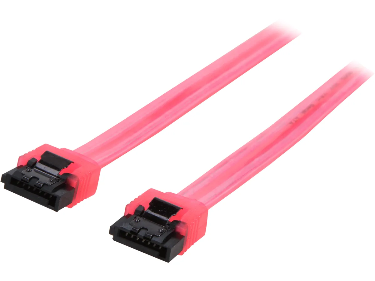 Nippon Labs Nippon Labs SATA3L-2FT-RD 2 ft SATA cable UV Red — product photo