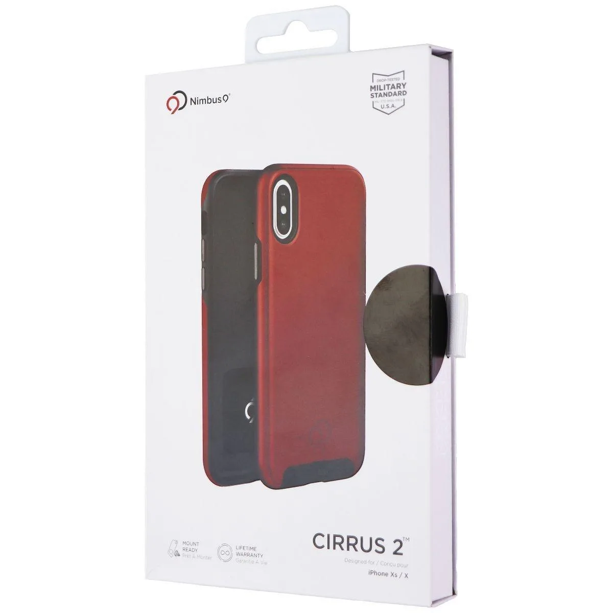Nimbus9 Nimbus9 Cirrus 2 Dual Layer Case iPhone Xs/X Red — product photo