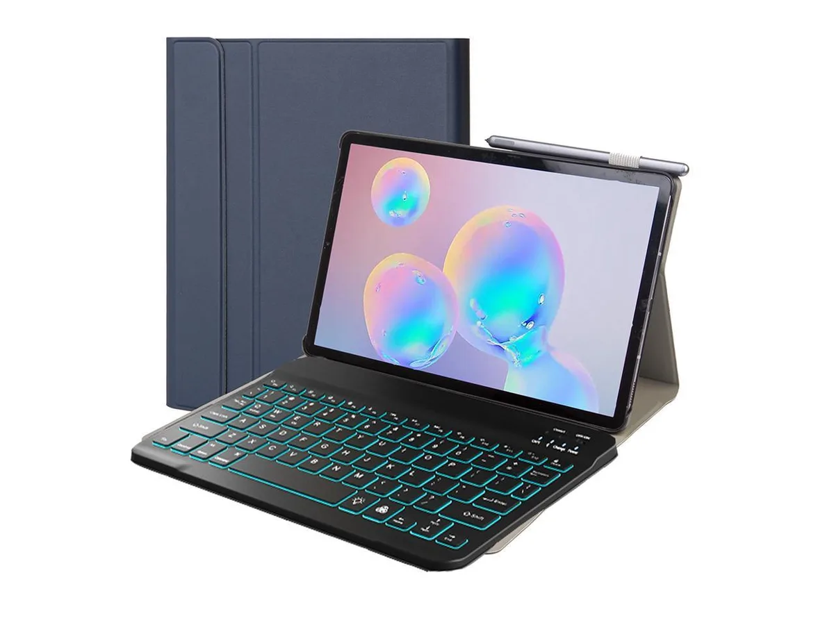 BONAEVER BONAEVER SM-T500 Keyboard Case for Galaxy Tab A7 10.4 2020 2022 Blue — product photo