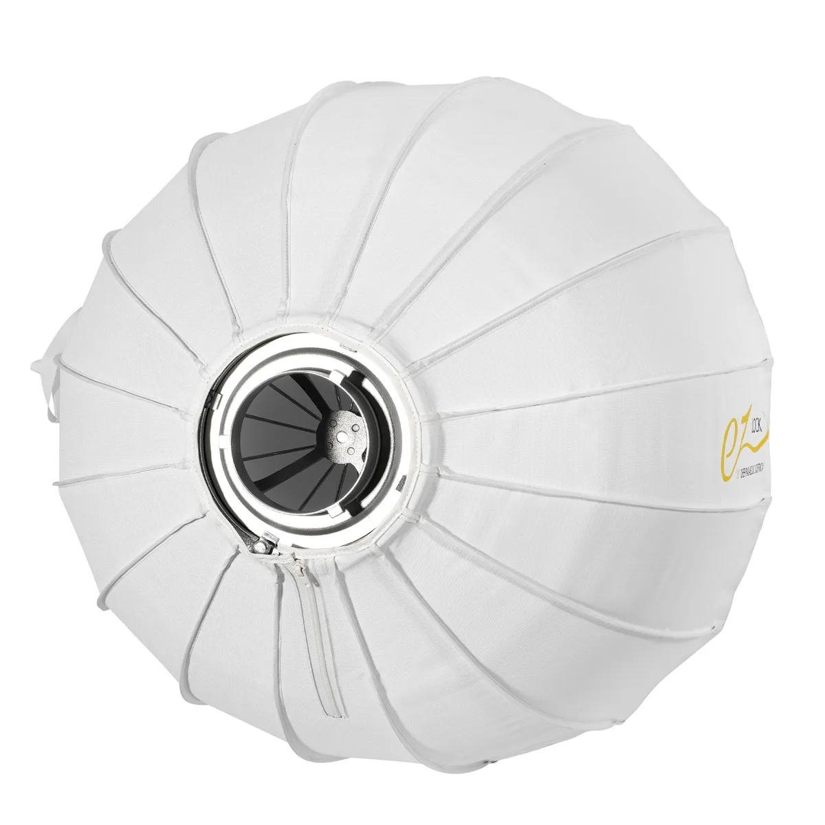 Glow Edge Glow Edge Elegant Pro White EZ-Lock Collapsible Beauty Dish Silver Interior 34 — product photo