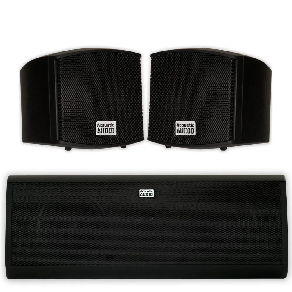 Goldwood Sound, Inc. Goldwood Sound, Inc. Acoustic Audio AA40CB &amp; AA321B 3 Speaker Set — product photo