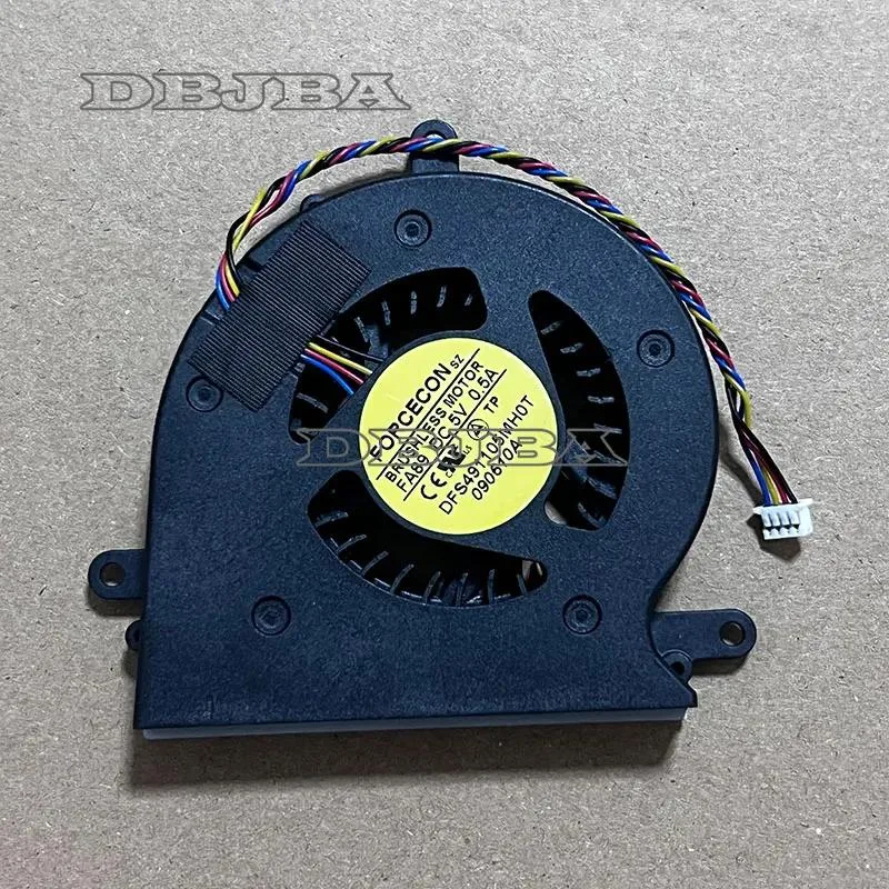 A single black laptop cooling fan with four-pin connector