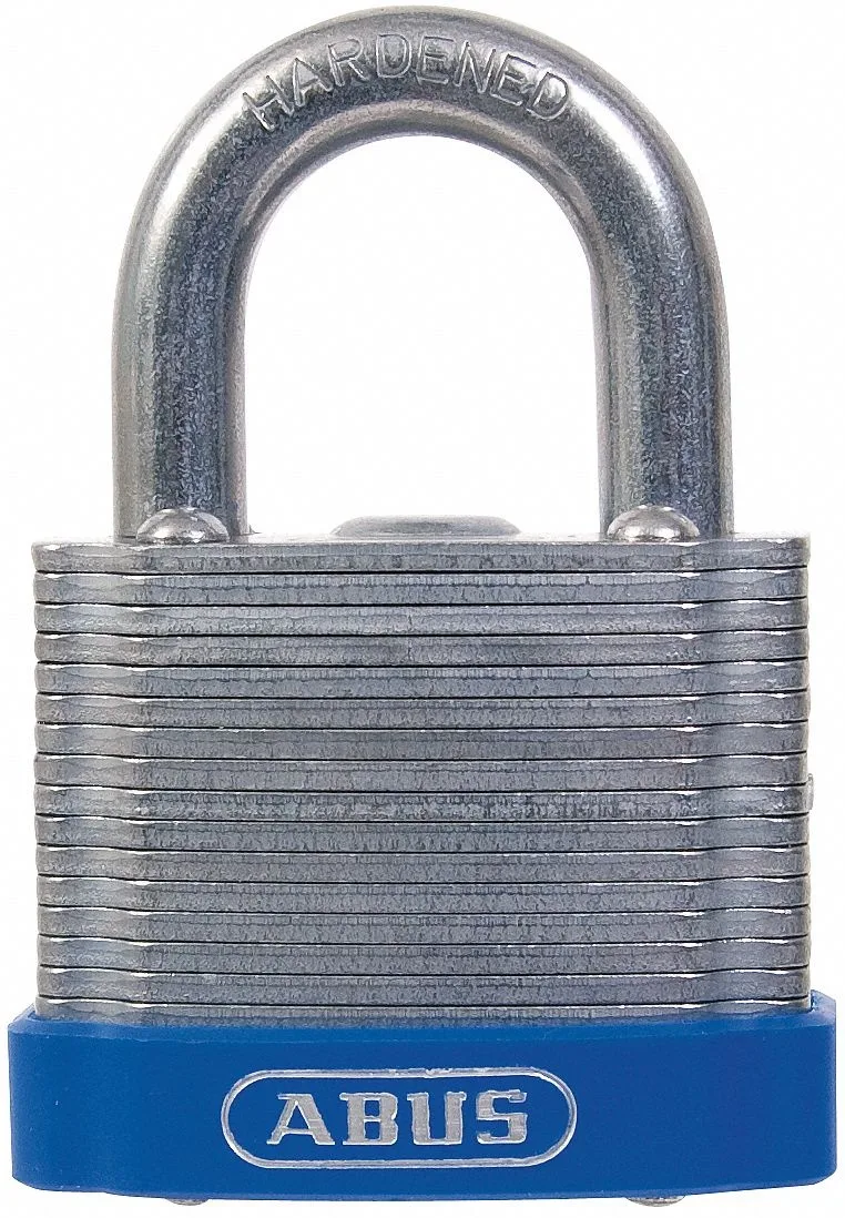 Abus Abus 41/45 KA Keyed Padlock Square Steel Body Hardened Steel Shackle key control — product photo