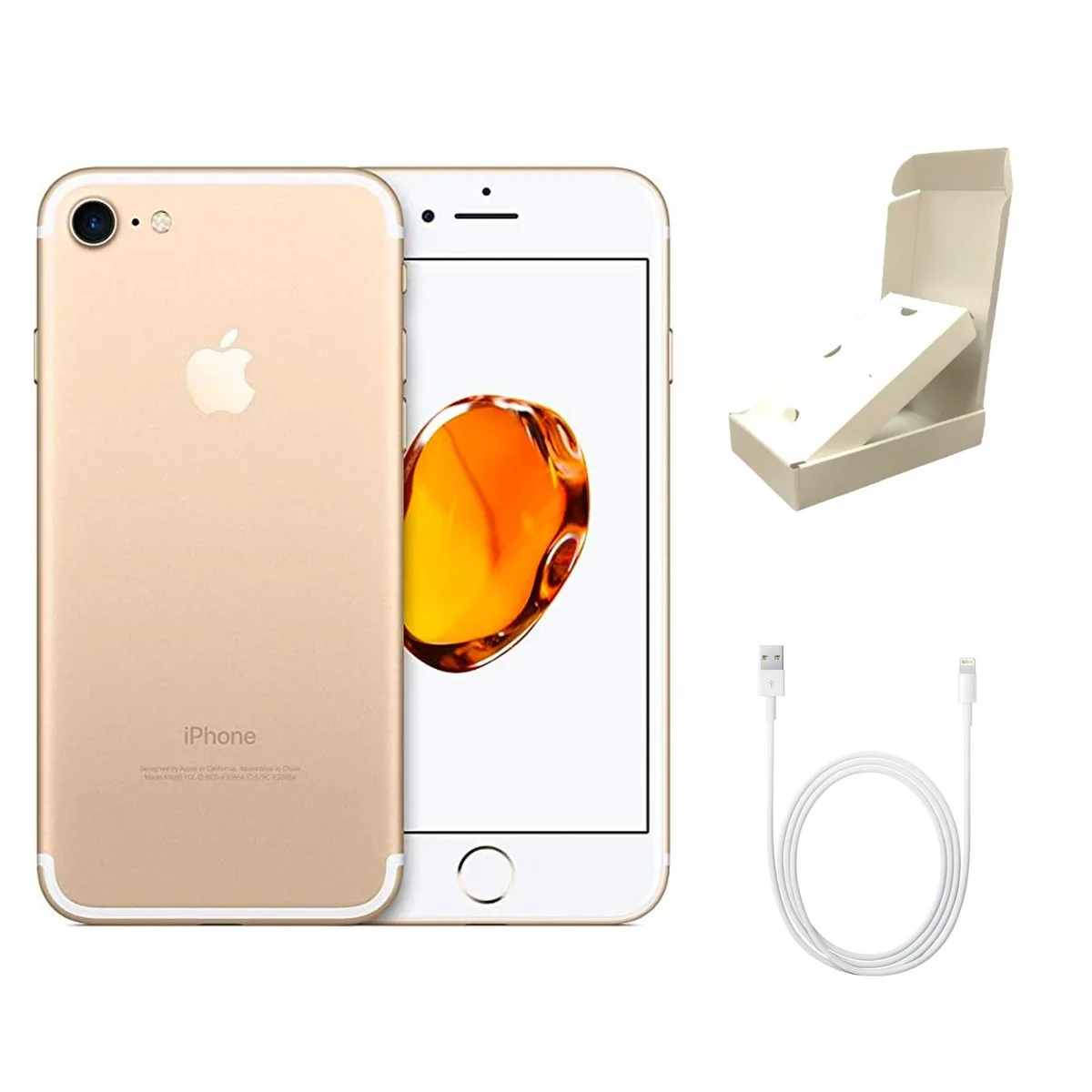 Apple Apple iPhone 7 A1660 128GB Gold cell phones - unlocked — product photo