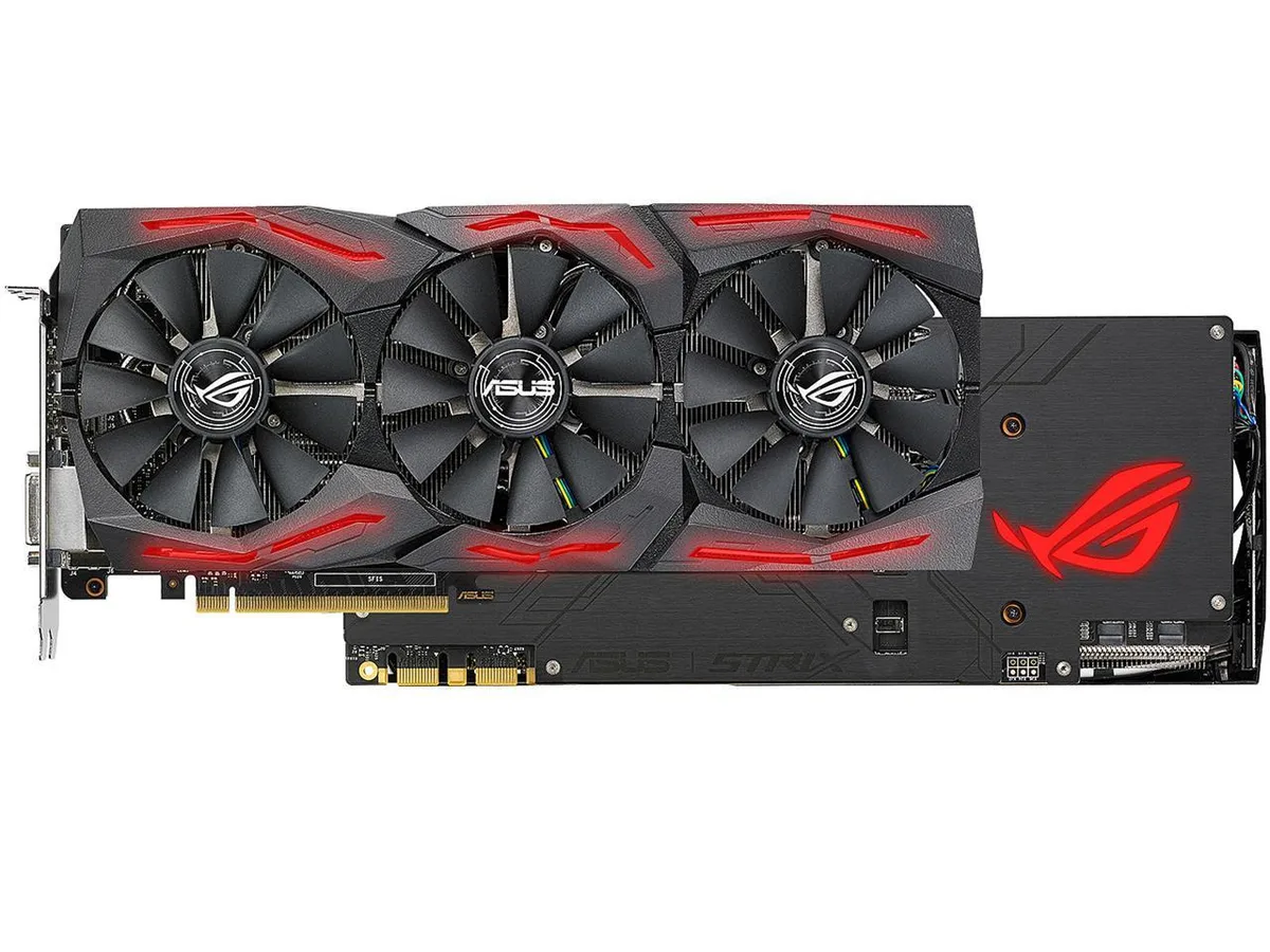 ASUS ASUS ROG Strix GeForce GTX 1080 Ti 11GB graphics card — product photo