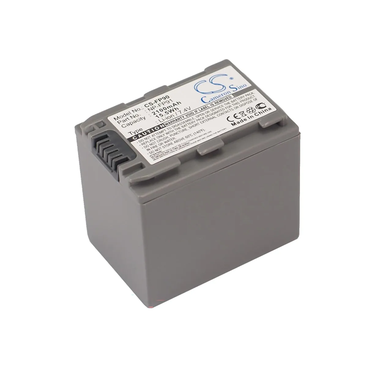 Cameron &amp; Co Cameron &amp; Co DS-CS-FP90 camera battery 2100mAh — product photo
