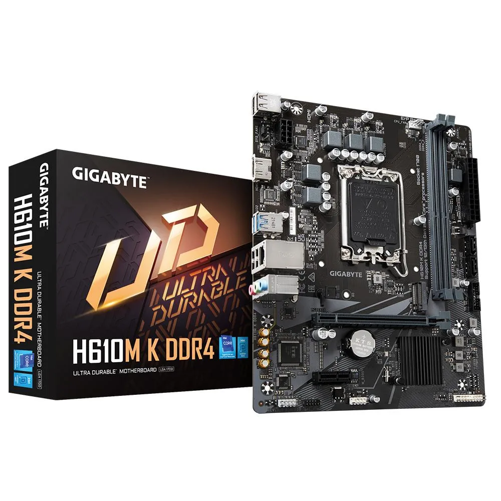 GIGABYTE GIGABYTE H610M K DDR4 Intel motherboard — product photo