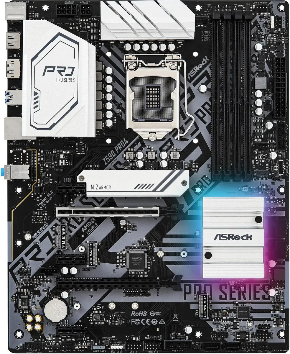 ASRock ASRock Z590 PRO4 Intel motherboard — product photo