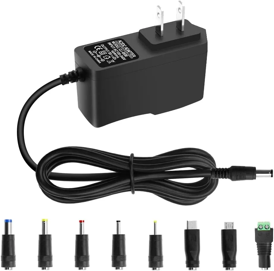 BASEUS BASEUS 5V 2A 10W AC Adapter USB-C 8 Tips — product photo