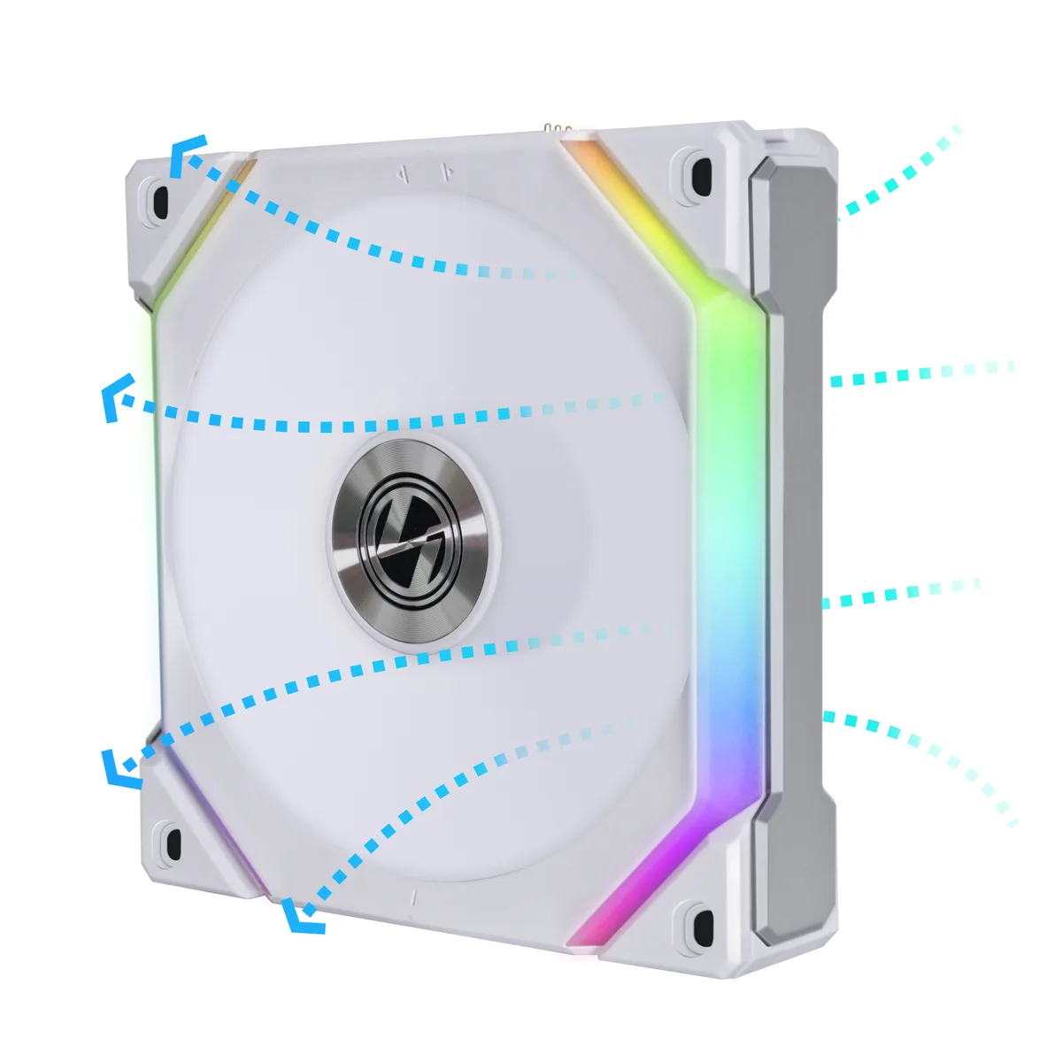 Lian Li Lian Li UF-RSL120V2-1W 120mm case fan 28mm white ARGB — product photo