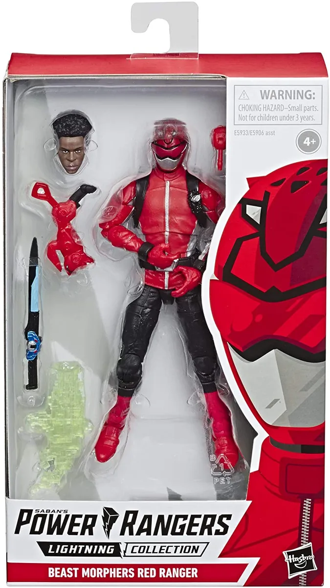 Hasbro Hasbro Power Rangers Beast Morphers Red Ranger Action Figure — product photo