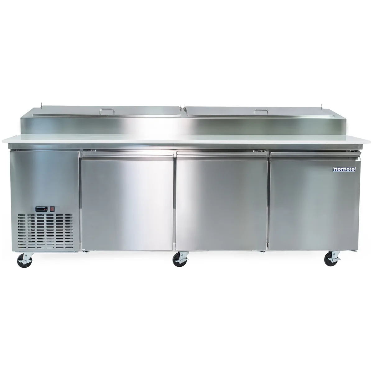 Magic Chef Magic Chef 24 cu. ft. Pizza Prep Table Refrigerator Stainless Steel — product photo
