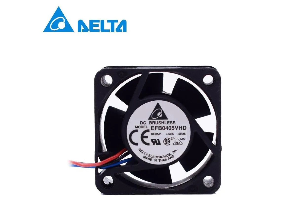 Fans Fans EFB0405VHD 4020 40x40x20mm 5V .50A case fan — product photo