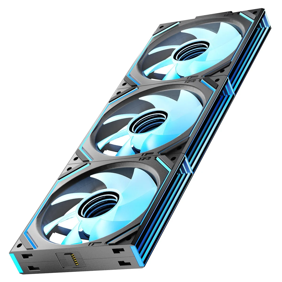 Jungle Leopard Jungle Leopard Interstellar V2 120mm Case Fan Black Triple Pack — product photo