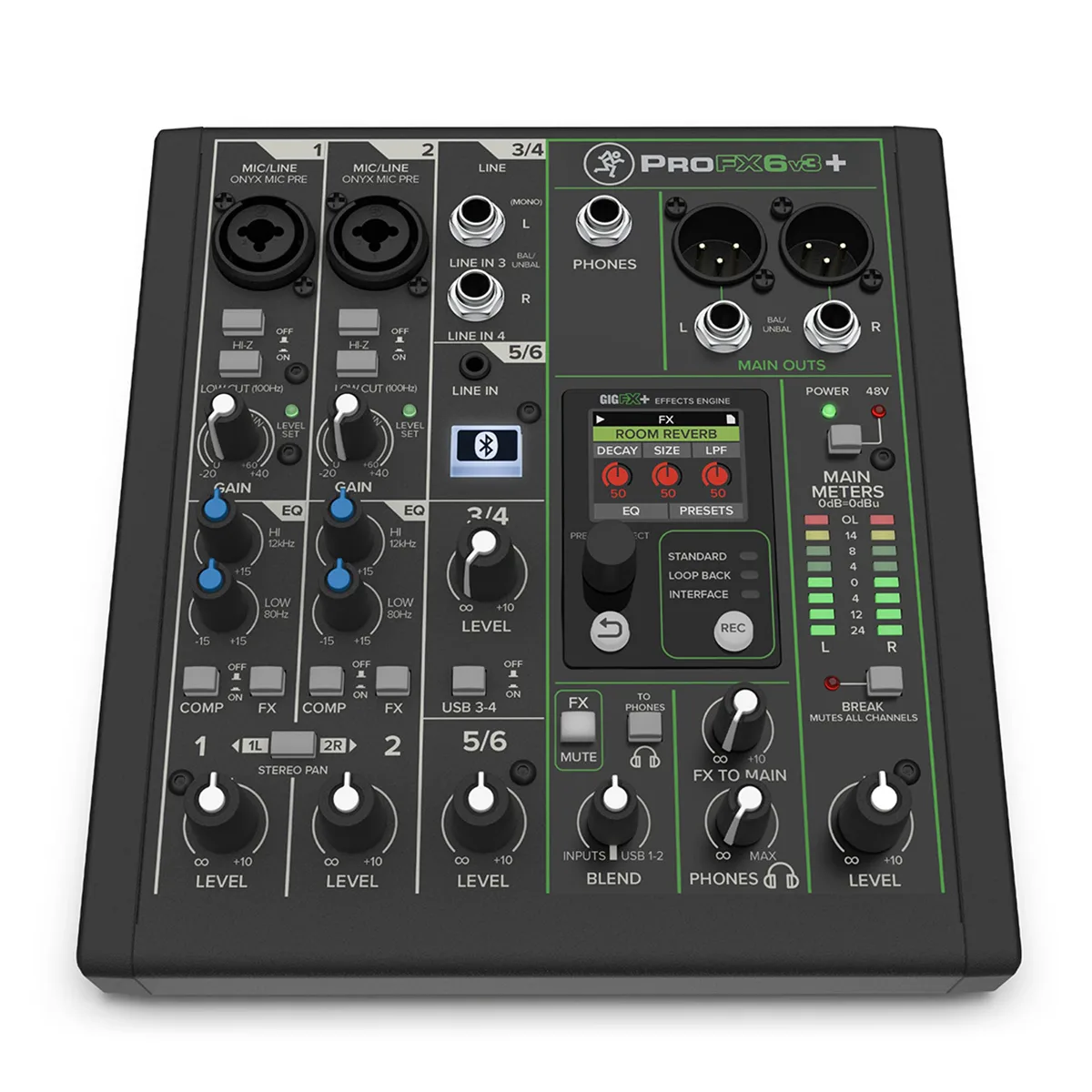 Mackie Mackie ProFX6v3+ 6-Channel Analog Mixer — product photo