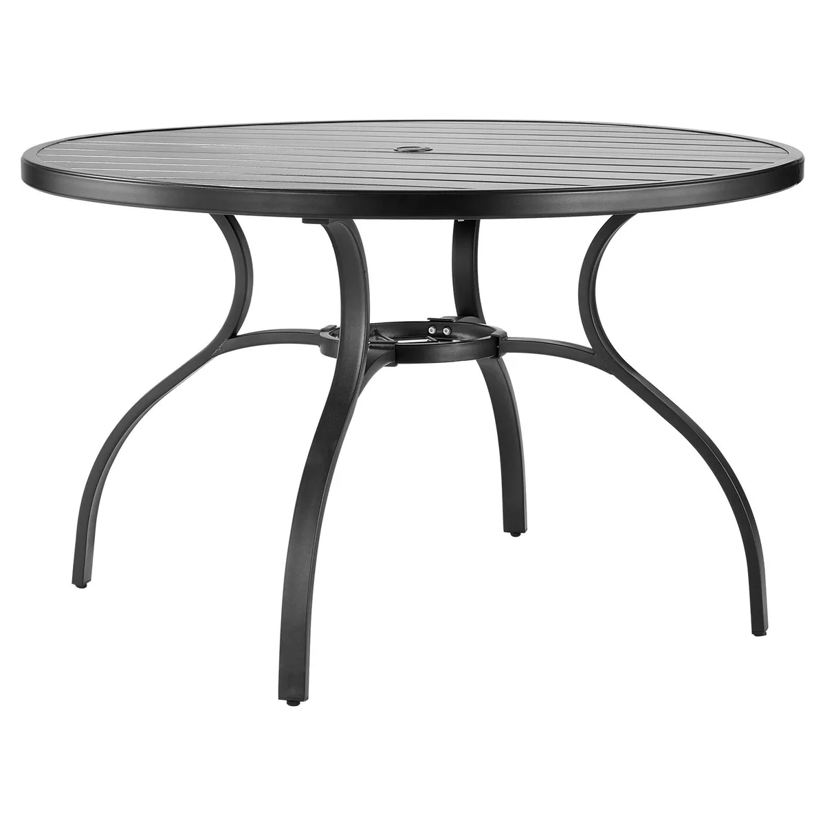 VEVOR VEVOR WZ601 47 in Round Patio Dining Table Black — product photo