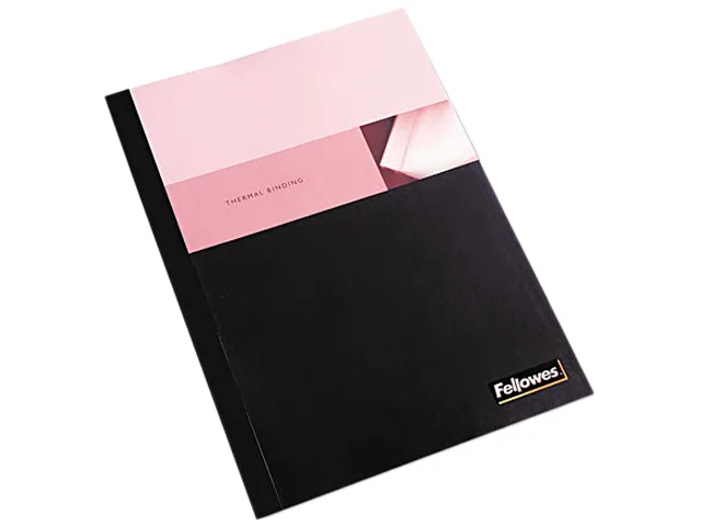 FELLOWES FELLOWES 5256601 Thermal Binding Covers 1/2" 120-Sheet 10/Pack — product photo