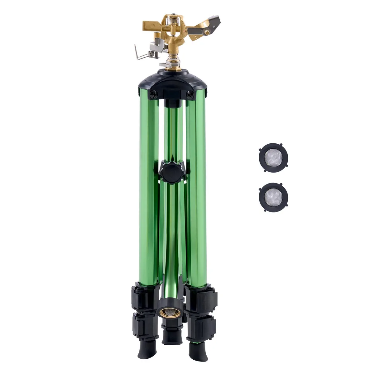 VEVOR VEVOR Impact Sprinkler Tripod Brass 3/4" 360° 42ft 17/27/37in — product photo