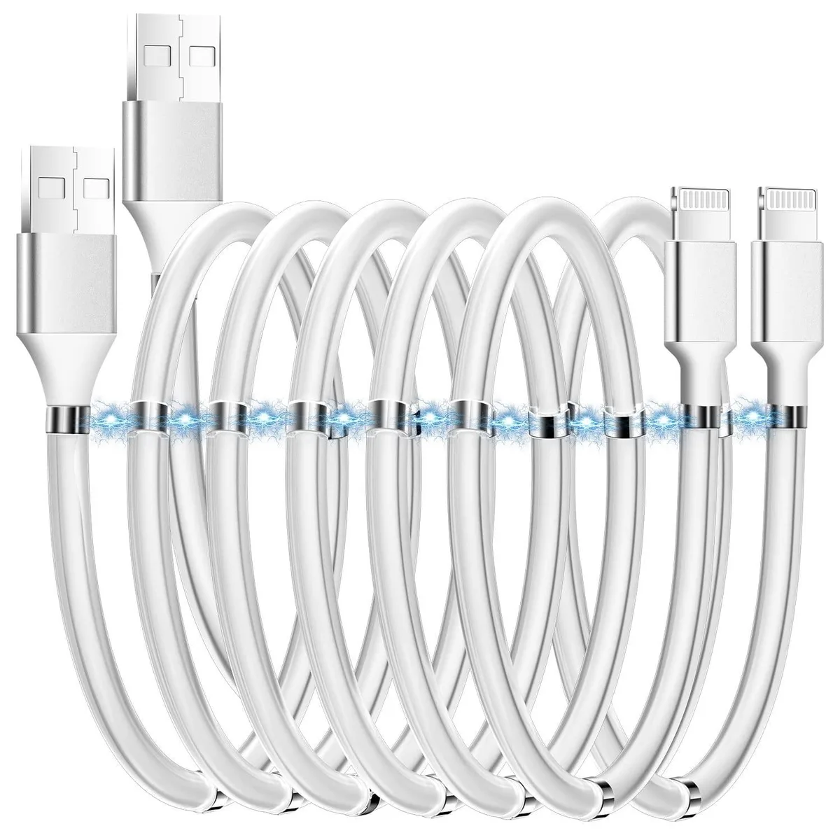 AICase AICase Magnetic Charging Cable 3FT 6.5FT 2 in 1 accessory — product photo