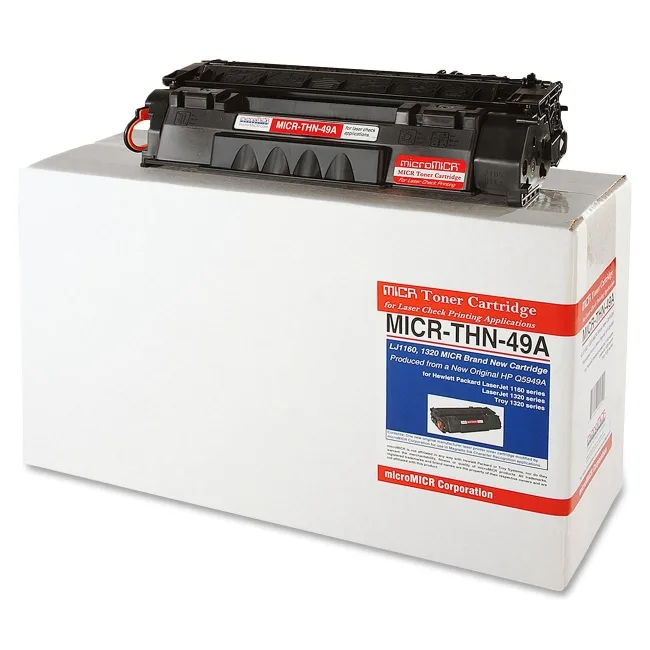 microMICR Corporation microMICR Corporation MICRTHN49A Black MICR Toner Cartridge 2500 Pages — product photo
