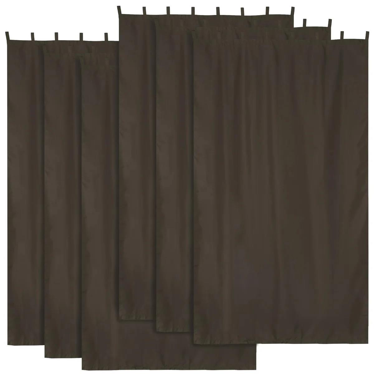 Yescom USA, Inc. Yescom USA, Inc. 54"x108" Outdoor Privacy Curtain Panels 6 Piece — product photo