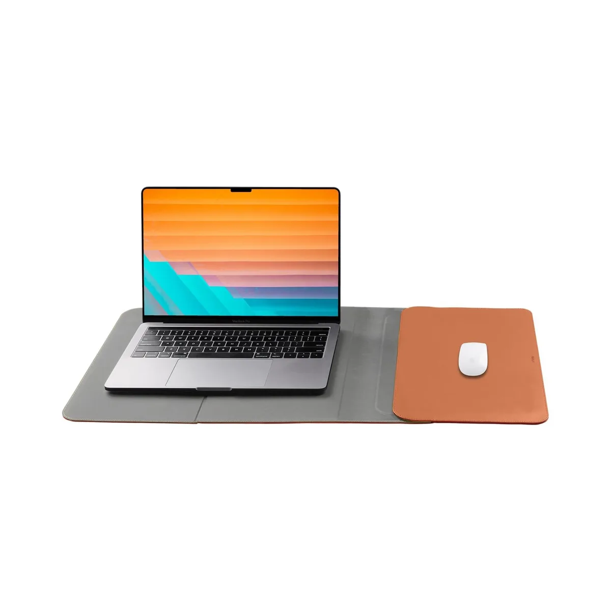 Orbitkey Orbitkey Hybrid Laptop Sleeve Terracotta 14" 2 in 1 accessory — product photo