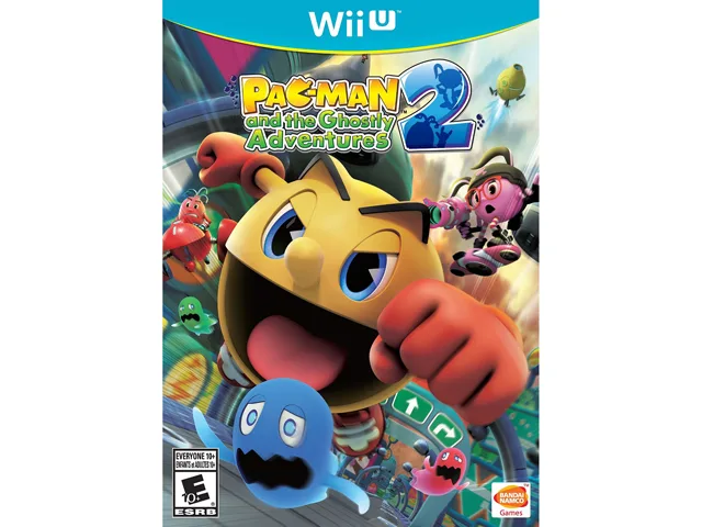 Bandai Namco Entertainment America Inc Bandai Namco Entertainment America Inc PAC-MAN Ghostly Adventures 2 Wii U legacy nintendo — product photo