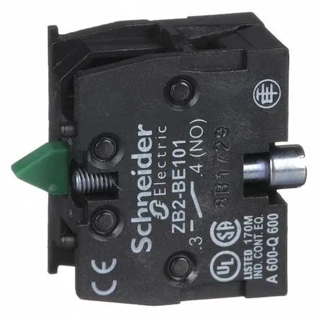 SQUARE D SQUARE D ZB2BE101 Pendent Contact Block 1NO SlowBreak 22mm — product photo