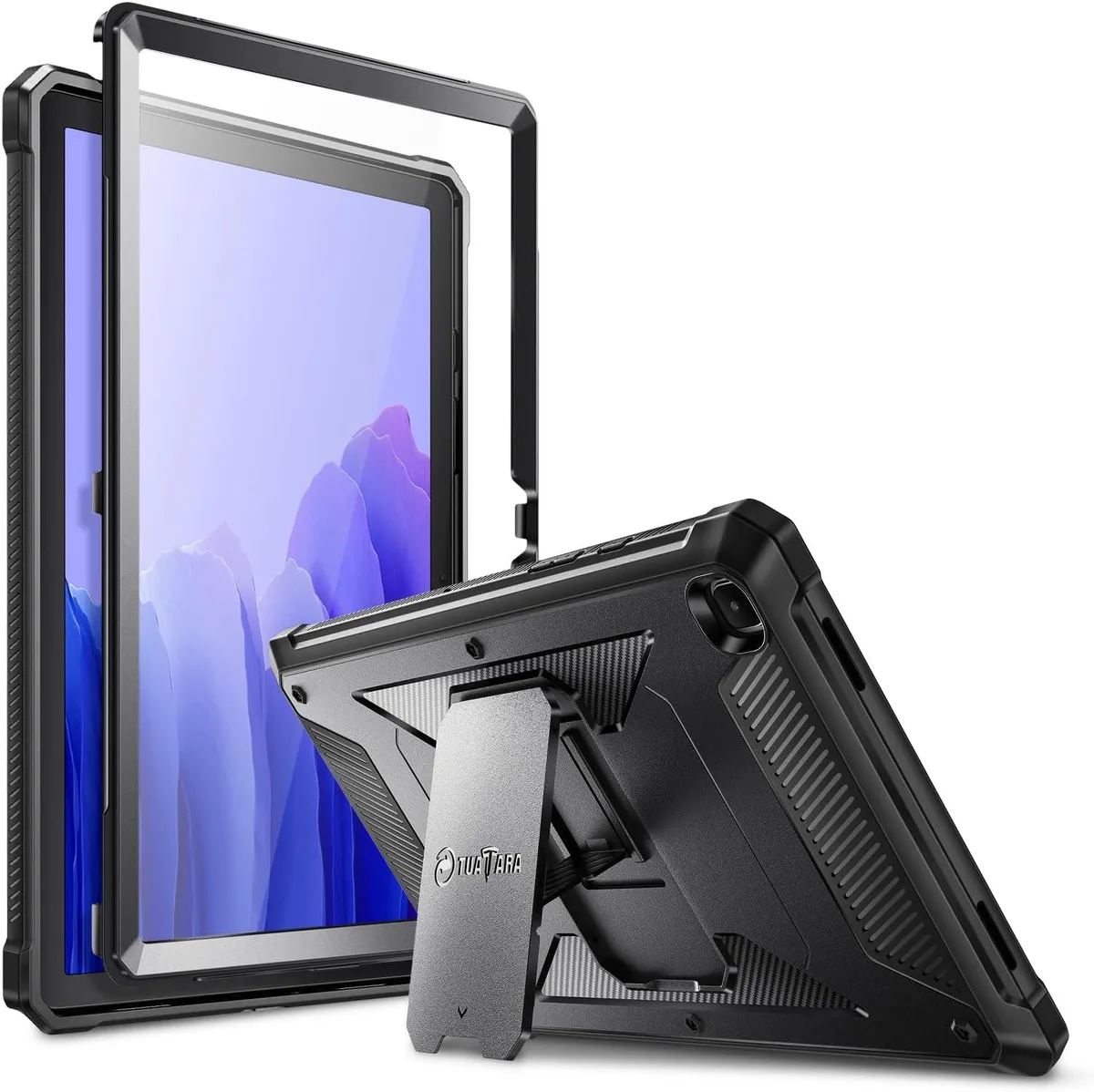 Kootion Kootion Shockproof Case for Galaxy Tab A7 10.4 2020/2022 (SM-T500/T503/T505/T507) Black — product photo