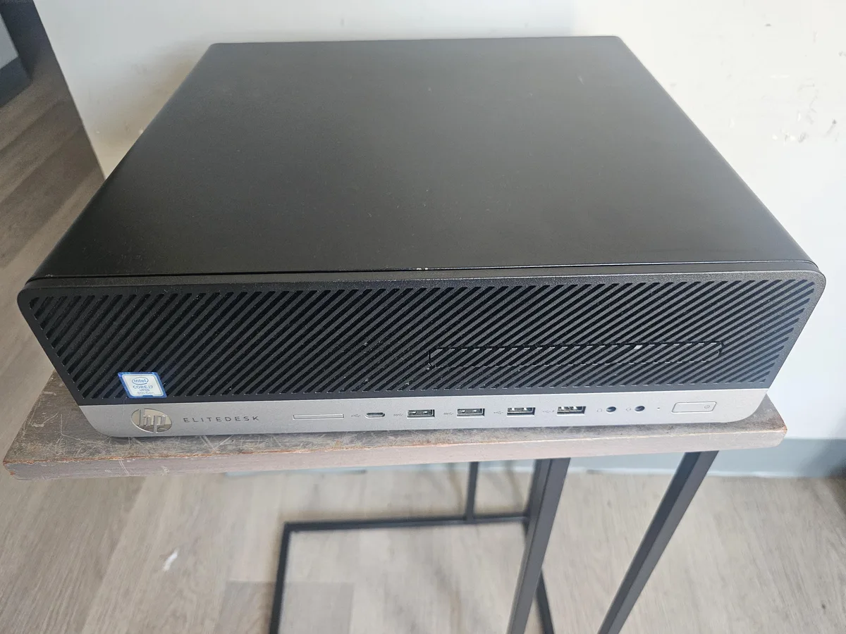 HP HP EliteDesk 800 G4 i7-8700 16 GB 512 GB desktop PC — product photo