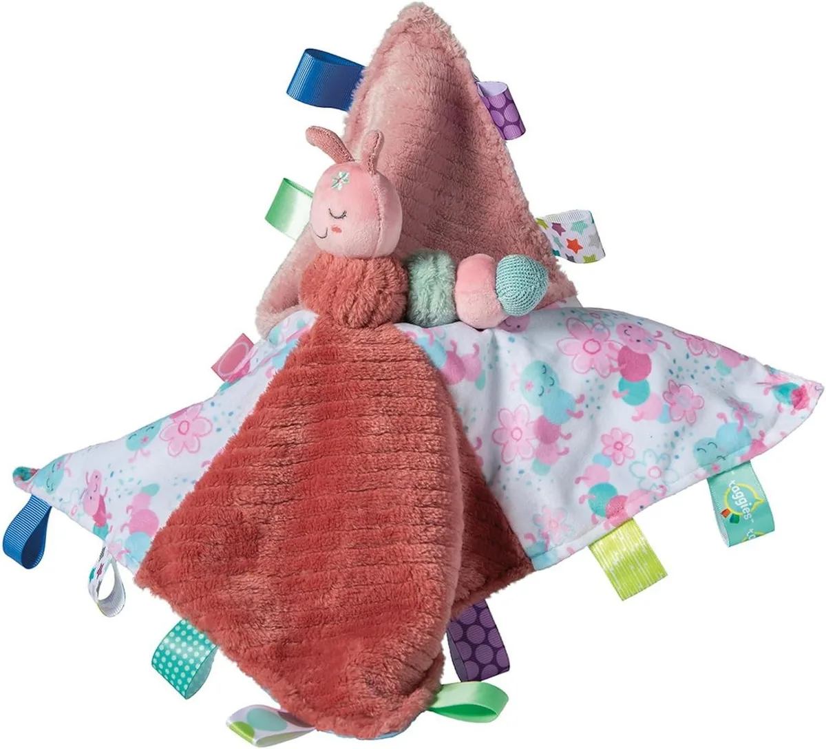 Mary Meyer Stuffed Toys Mary Meyer Stuffed Toys Taggies Soothing Sensory Security Blanket Camilla Caterpillar 13 inch — product photo
