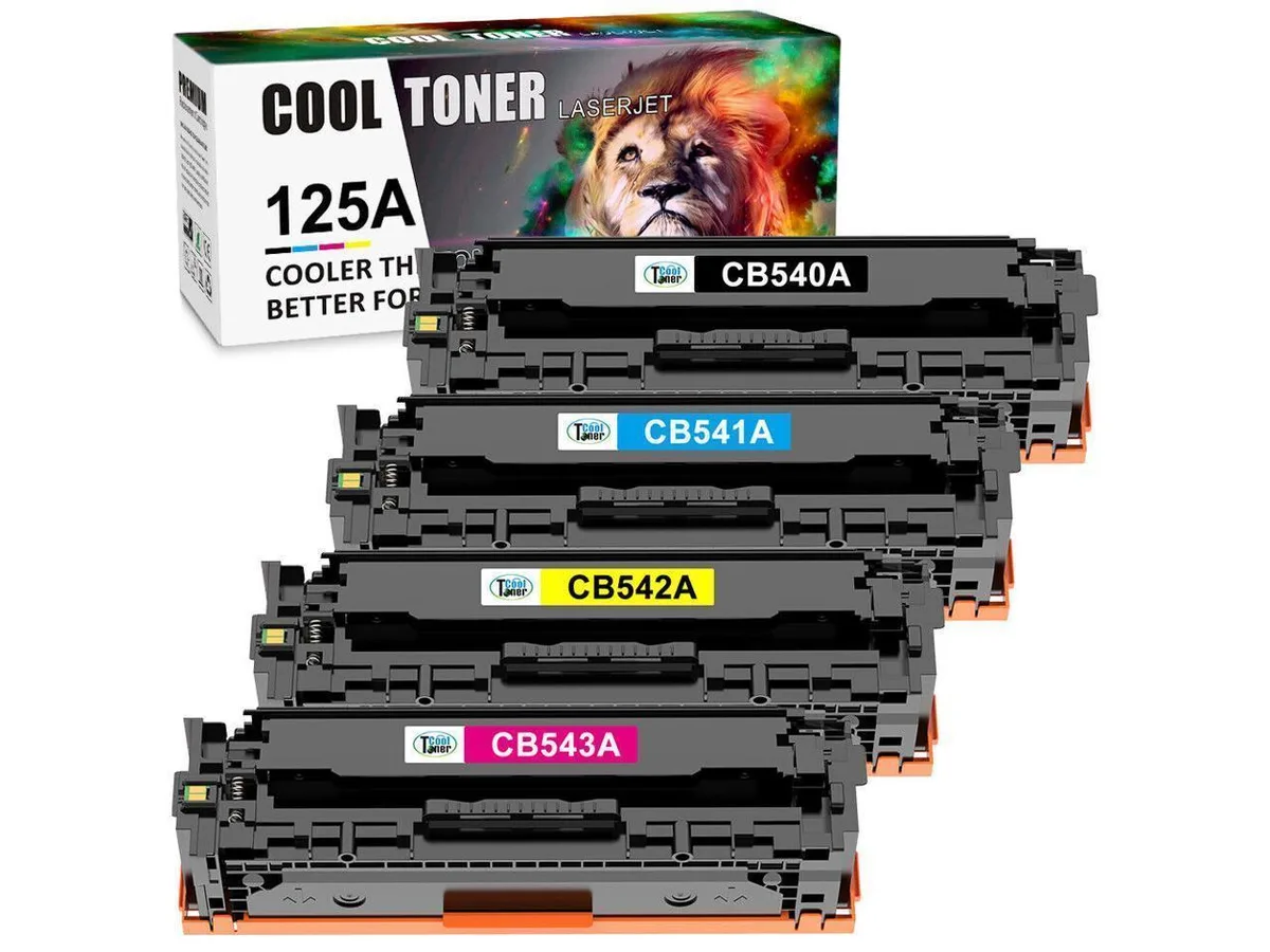 V4ink V4ink 125A CB540A toner cartridge set KMCY — product photo