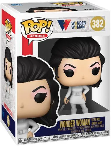 Funko Funko Pop! Heroes Wonder Woman 80th Ultra Mod Secret Agent action figure — product photo