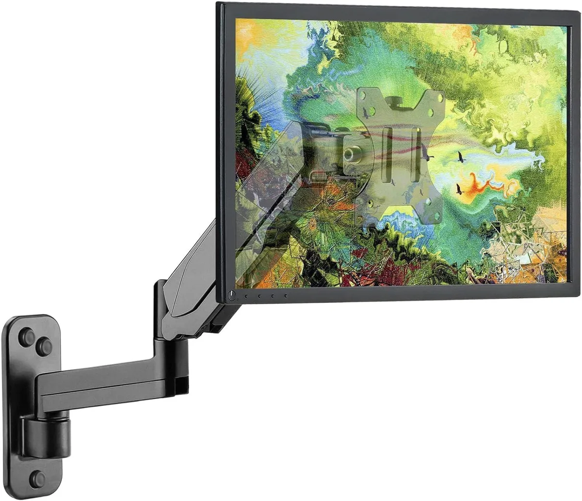 PISKEKAT PISKEKAT Monitor Wall Mount 17-32in Gas Spring 17.6lb VESA 75/100mm — product photo