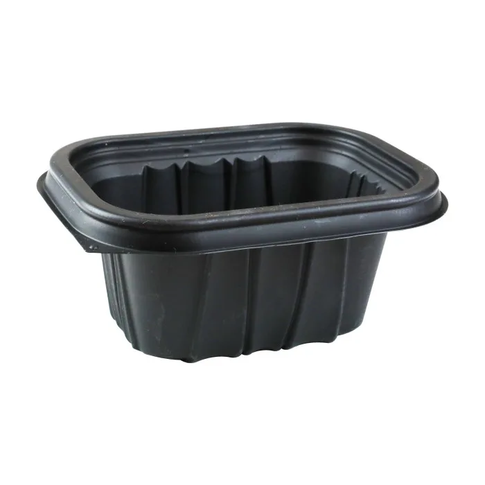 Pactiv Pactiv YCNB6X412000 12 oz MFPP Food Container Black 600/Carton — product photo