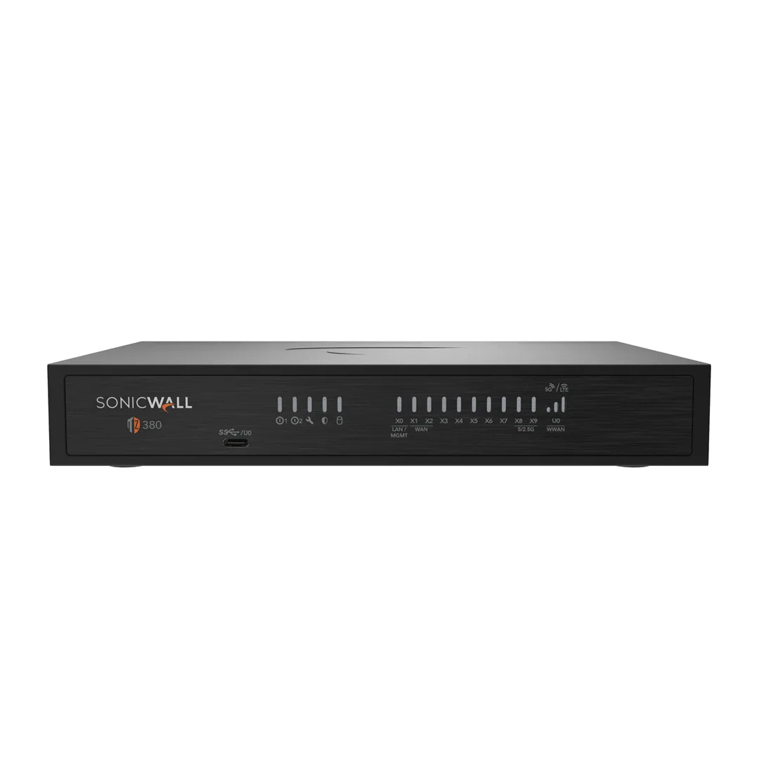 SonicWall SonicWall TZ380 03-SSC-6961 firewall appliance 3yr APSS 1yr CSE — product photo